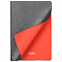 Ежедневник Portobello Trend, River side, недатированный, серый/красный с логотипом в Самаре заказать по выгодной цене в кибермаркете AvroraStore
