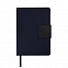 Ежедневник недатированный Stevie, А5, темно-синий, кремовый блок, без обреза с логотипом в Самаре заказать по выгодной цене в кибермаркете AvroraStore