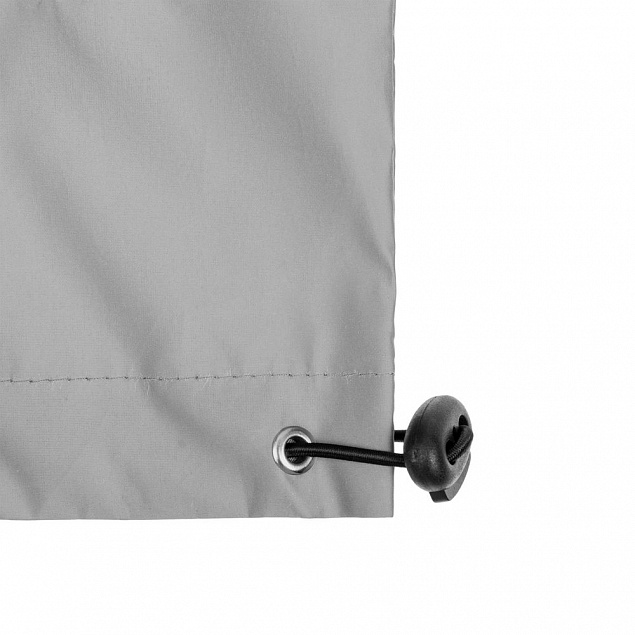 Ветровка Manifest из светоотражающей ткани, серая с логотипом в Самаре заказать по выгодной цене в кибермаркете AvroraStore