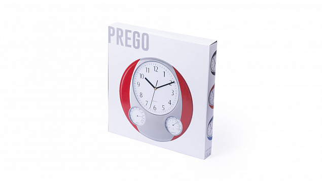 Настенные часы Prego с логотипом в Самаре заказать по выгодной цене в кибермаркете AvroraStore
