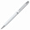 Ручка шариковая Razzo Chrome, белая с логотипом в Самаре заказать по выгодной цене в кибермаркете AvroraStore