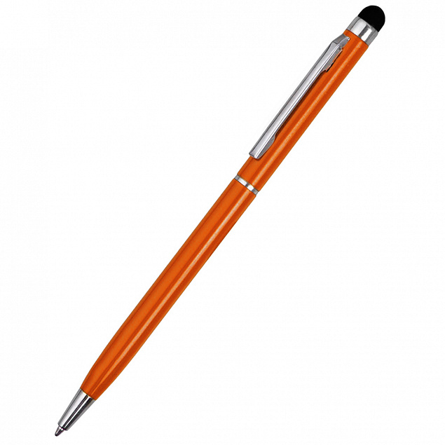 Ручка металлическая Dallas Touch - Оранжевый OO с логотипом в Самаре заказать по выгодной цене в кибермаркете AvroraStore