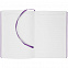 Ежедневник New Latte, недатированный, фиолетовый с логотипом в Самаре заказать по выгодной цене в кибермаркете AvroraStore