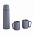 Набор "Гейзер" (термос, 2 кружки), покрытие soft touch с логотипом в Самаре заказать по выгодной цене в кибермаркете AvroraStore