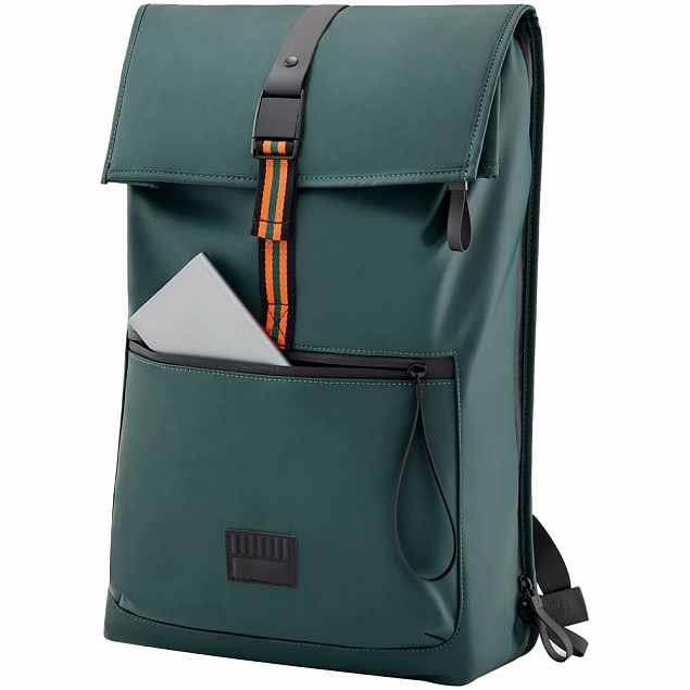 Рюкзак Urban Daily Plus, зеленый с логотипом в Самаре заказать по выгодной цене в кибермаркете AvroraStore