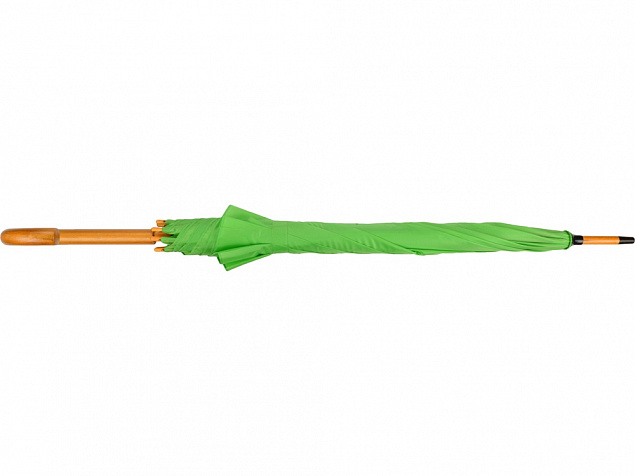 Зонт-трость Радуга, зеленое яблоко с логотипом в Самаре заказать по выгодной цене в кибермаркете AvroraStore