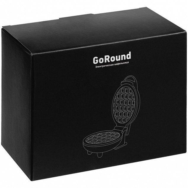 Электрическая вафельница GoRound, белая с логотипом в Самаре заказать по выгодной цене в кибермаркете AvroraStore