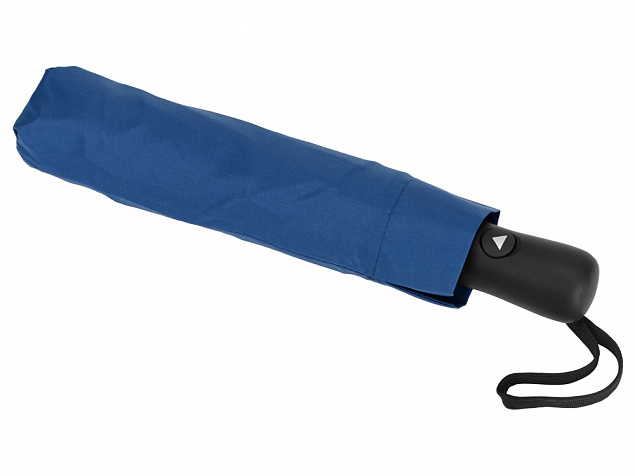 Зонт-полуавтомат складной Marvy с проявляющимся рисунком, синий с логотипом в Самаре заказать по выгодной цене в кибермаркете AvroraStore