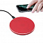 Беспроводное зарядное устройство Flappy, красный, красный с логотипом в Самаре заказать по выгодной цене в кибермаркете AvroraStore