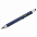 Ручка шариковая Construction, мультиинструмент, синяя с логотипом в Самаре заказать по выгодной цене в кибермаркете AvroraStore