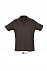 Джемпер (рубашка-поло) SUMMER II мужская,Шоколадный L с логотипом в Самаре заказать по выгодной цене в кибермаркете AvroraStore