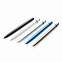 Металлическая ручка-стилус Slim, серый с логотипом в Самаре заказать по выгодной цене в кибермаркете AvroraStore
