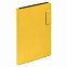 Ежедневник Portobello Trend, In Color Latte Lemoni, недатированный, желтый/черный с логотипом в Самаре заказать по выгодной цене в кибермаркете AvroraStore