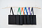 Холщовая сумка BrighTone, черная с оранжевыми ручками с логотипом в Самаре заказать по выгодной цене в кибермаркете AvroraStore