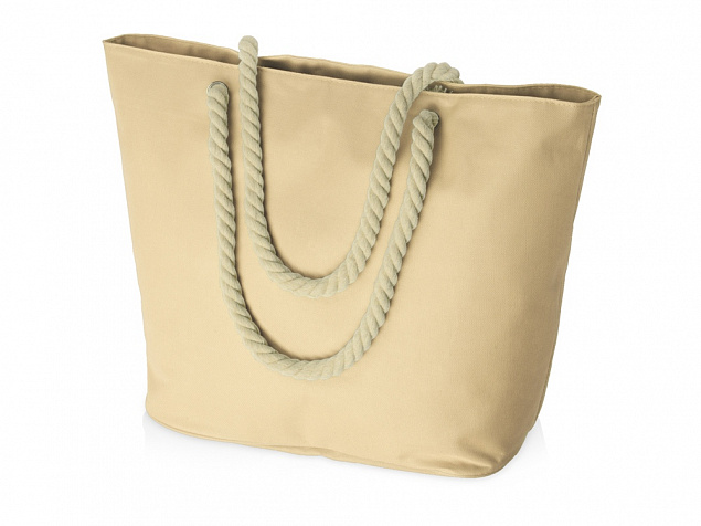 Пляжная сумка Seaside, натуральный с логотипом в Самаре заказать по выгодной цене в кибермаркете AvroraStore