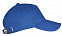 Бейсболка LONG BEACH, ярко-синяя с логотипом в Самаре заказать по выгодной цене в кибермаркете AvroraStore