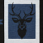Плед North Colour, синий с логотипом в Самаре заказать по выгодной цене в кибермаркете AvroraStore