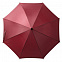 Зонт-трость Standard, бордовый с логотипом в Самаре заказать по выгодной цене в кибермаркете AvroraStore