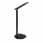 Настольная лампа Starklight с беспроводной зарядкой (черный) с логотипом в Самаре заказать по выгодной цене в кибермаркете AvroraStore