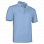 Рубашка поло PATROL, светло-синяя, M с логотипом в Самаре заказать по выгодной цене в кибермаркете AvroraStore
