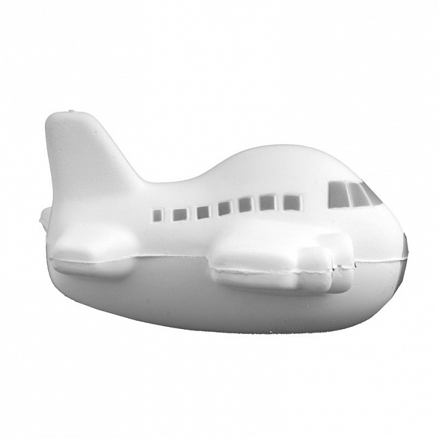 Антистресс самолет, белый с логотипом в Самаре заказать по выгодной цене в кибермаркете AvroraStore