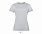 Фуфайка (футболка) REGENT женская,Чистый серый L с логотипом в Самаре заказать по выгодной цене в кибермаркете AvroraStore