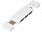 Двойной USB 2.0-хаб «Mulan» с логотипом в Самаре заказать по выгодной цене в кибермаркете AvroraStore