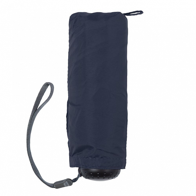 Зонт складной 811 X1 в кейсе, темно-синий с логотипом в Самаре заказать по выгодной цене в кибермаркете AvroraStore