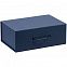 Коробка New Case, синяя с логотипом в Самаре заказать по выгодной цене в кибермаркете AvroraStore