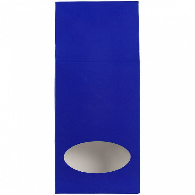 Коробка с окном English Breakfast, синяя с логотипом в Самаре заказать по выгодной цене в кибермаркете AvroraStore