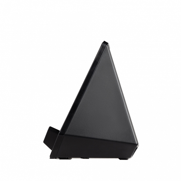 Настольные часы "Smart Pyramid" с bluetooth колонкой (3Вт) и беспроводным (15W) зарядным устройством, с подсветкой логотипа с логотипом в Самаре заказать по выгодной цене в кибермаркете AvroraStore