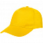 Бейсболка Promo, желтая с логотипом в Самаре заказать по выгодной цене в кибермаркете AvroraStore