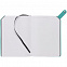 Ежедневник Angle, недатированный, бирюзовый с логотипом в Самаре заказать по выгодной цене в кибермаркете AvroraStore