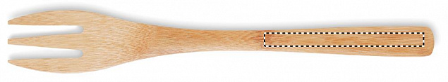 Набор приборов бамбук с логотипом в Самаре заказать по выгодной цене в кибермаркете AvroraStore