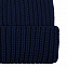 Шапка Nordvik, темно-синяя с логотипом в Самаре заказать по выгодной цене в кибермаркете AvroraStore