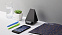 Настольные часы "Smart Pyramid" с bluetooth колонкой (3Вт) и беспроводным (15W) зарядным устройством, с подсветкой логотипа с логотипом в Самаре заказать по выгодной цене в кибермаркете AvroraStore