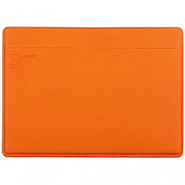 Обложка для автодокументов Devon, оранжевая с логотипом в Самаре заказать по выгодной цене в кибермаркете AvroraStore
