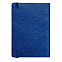 Ежедневник недатированный Boomer, А5,  синий ройал, кремовый блок, без обреза с логотипом в Самаре заказать по выгодной цене в кибермаркете AvroraStore