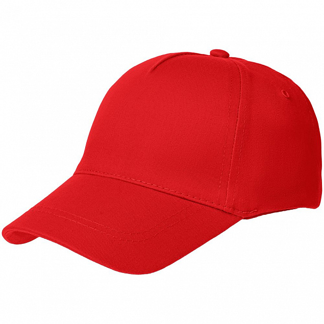 Бейсболка Convention, красная с логотипом в Самаре заказать по выгодной цене в кибермаркете AvroraStore