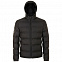 Куртка мужская RIDLEY MEN, черная с логотипом в Самаре заказать по выгодной цене в кибермаркете AvroraStore
