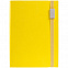 Ежедневник Vivian Metal, недатированный, желтый с логотипом в Самаре заказать по выгодной цене в кибермаркете AvroraStore