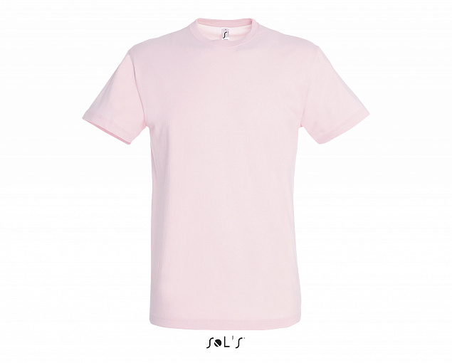 Фуфайка (футболка) REGENT мужская,Бледно-розовый XXS с логотипом в Самаре заказать по выгодной цене в кибермаркете AvroraStore