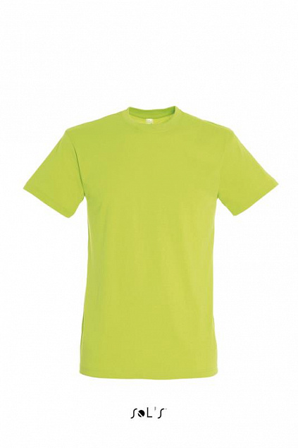 Фуфайка (футболка) REGENT мужская,Зеленое яблоко 3XL с логотипом в Самаре заказать по выгодной цене в кибермаркете AvroraStore