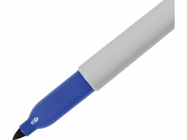 Sharpie® Fine Point маркер, белый с логотипом в Самаре заказать по выгодной цене в кибермаркете AvroraStore