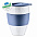 Термокружка Aroma To Go 2.0 Organic, синяя с логотипом в Самаре заказать по выгодной цене в кибермаркете AvroraStore
