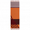 Палантин Charming, коричневый с оранжевым с логотипом в Самаре заказать по выгодной цене в кибермаркете AvroraStore