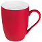 Кружка керамическая 300 мл, красная с логотипом в Самаре заказать по выгодной цене в кибермаркете AvroraStore