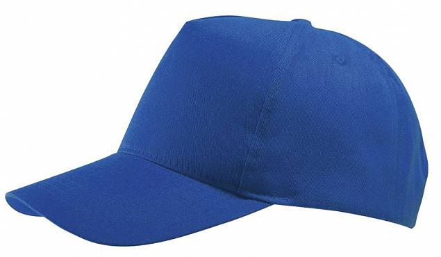 Бейсболка Buzz, ярко-синяя с логотипом в Самаре заказать по выгодной цене в кибермаркете AvroraStore