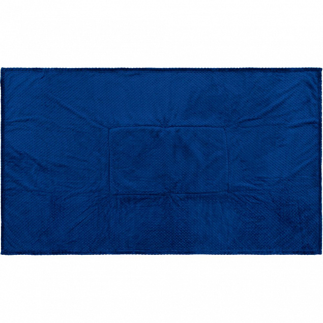 Плед-подушка Dreamscape, синий с логотипом в Самаре заказать по выгодной цене в кибермаркете AvroraStore