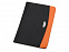 Папка для документов Gabin, черный/оранжевый с логотипом в Самаре заказать по выгодной цене в кибермаркете AvroraStore